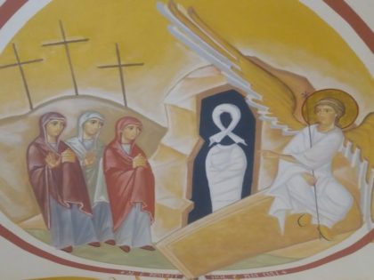 CERCIVENTO (Ud). Una bibbia a cielo aperto: Sepolcro di Cristo con la Sindone.