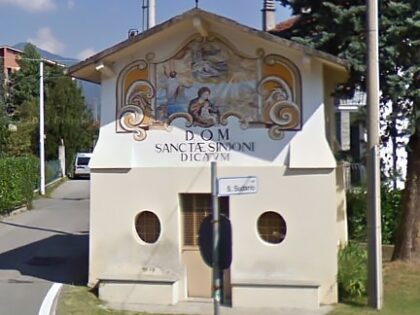 AVIGLIANA (To). Cappella del Santo Sudario.