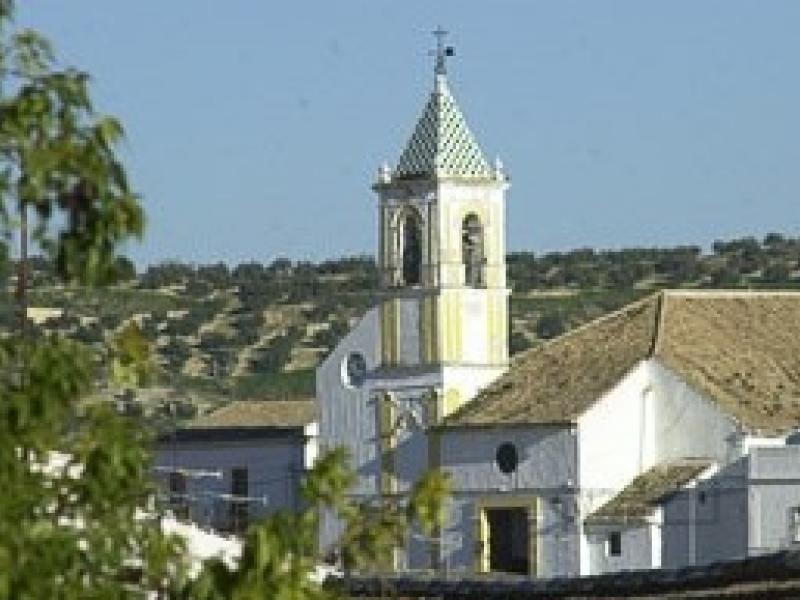 SPAGNA – BADOLATOSA. Chiesa di Nostra Signora del Soccorso, copia della Sindone, 1674.