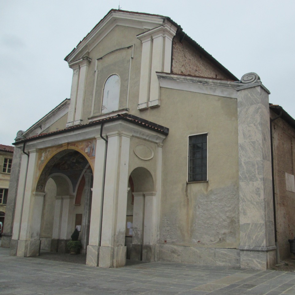 ROCCA DE’ BALDI (CN). Chiesa di san Marco, con affresco sindonico.