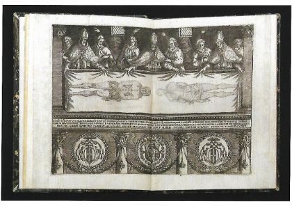TORINO, Biblioteca Reale. Sindon evangelica Accesserunt hymni aliquot, insignis Bulla Pontifica.