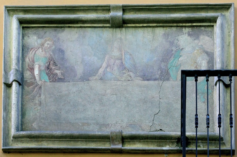 ANDORNO MICCA (BI). Casa privata. Via Vinaj, 5. Immagine sindonica.