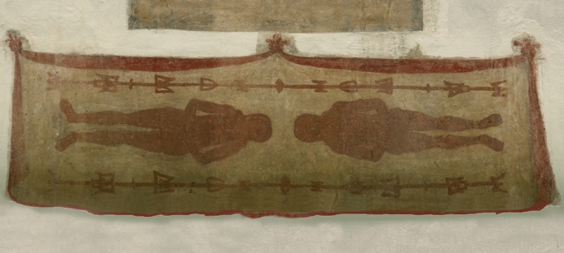 MONDOVI’ (CN), fraz. Breolungi. Cappella Fucinetta, con affresco sindonico.