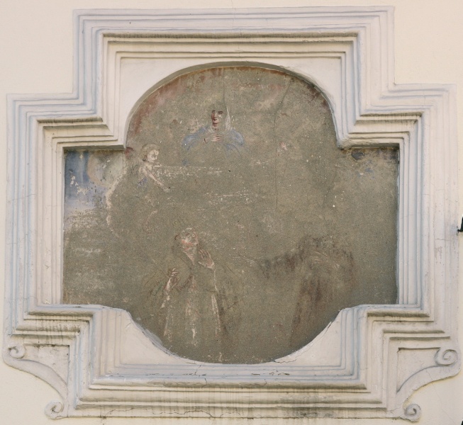 CARIGNANO (TO). Casa privata. Via Principi di Carignano, 18 con immagine sindonica.