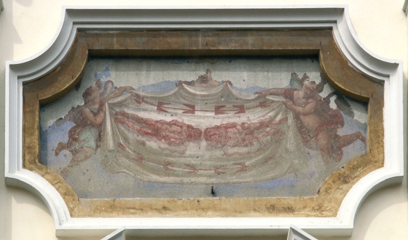 CIRIE’ (TO). Chiesa del S. Sudario, con immagini sindoniche.