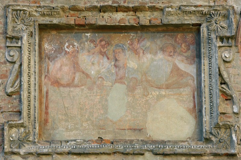 CARIGNANO (TO). Casa privata. Via Monte di Pietà 3, con affresco sindonico.