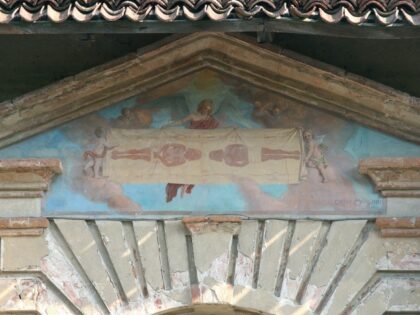 MONTECHIARO (AT). Cascina Vignassone. Immagine sindonica.