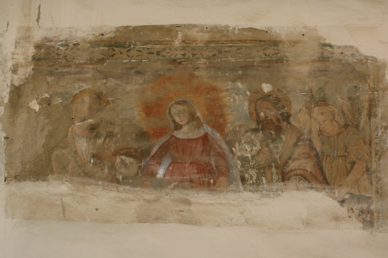 MONTICELLO D’ALBA (CN). Casa privata. Via R. Margherita, 7, con affresco sindonico.