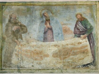 NETRO (BI). Casa privata. Via Carlo Oddone, 16. Immagine sindonica.