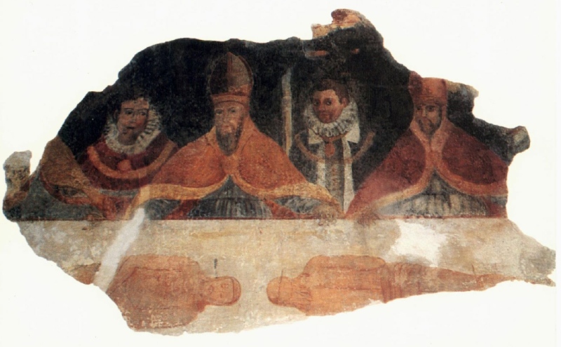 NOLE (To). Cappella di san Grato, con affresco sindonico.
