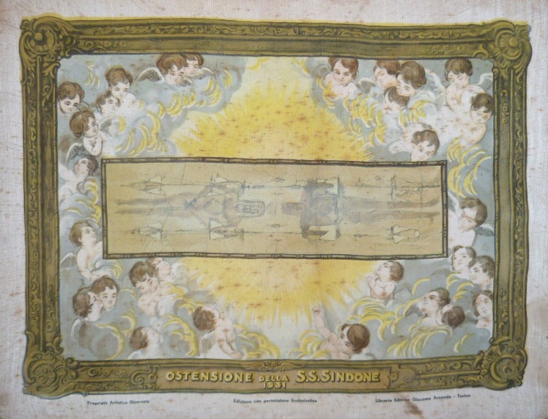 TORINO. Ostensione della SS. Sindone 1931.