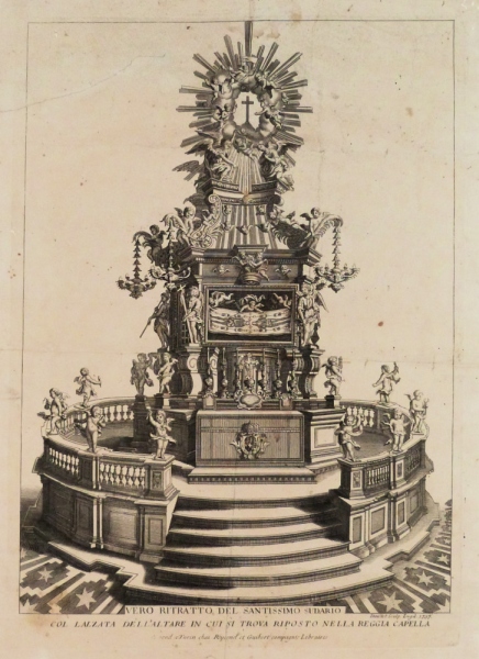 TORINO. Vero ritratto del Santissimo Sudario.