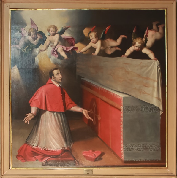 MONCALIERI (TO), fraz. Revigliasco. Parrocchia di san Martino con tela sindonica del XVII sec.